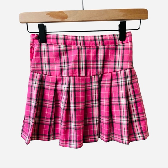 H&M Other - H&M Pink and Black Plaid Skirt